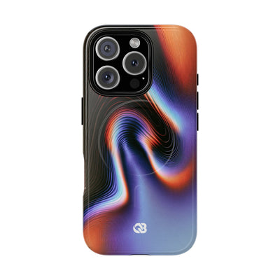 Prismatic Resonance · Tough 2.0 Magnetic Phone Case for iPhone · Purple