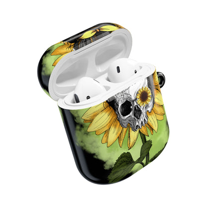Skull Sunflower - AirPods Case