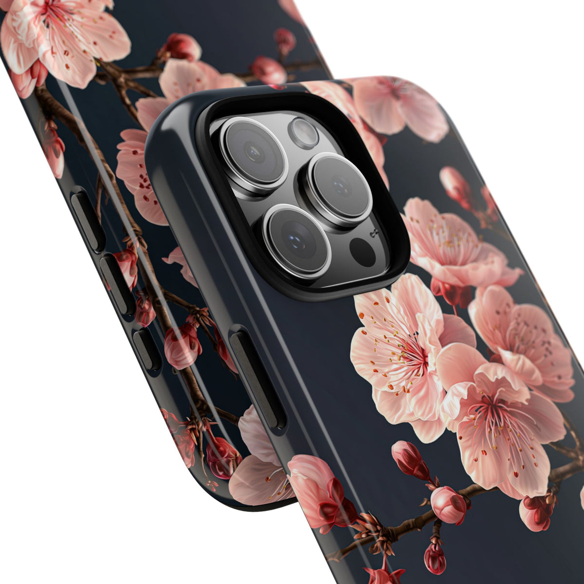 Midnight Sakura Bloom · Tough Phone Case for iPhone · Pink