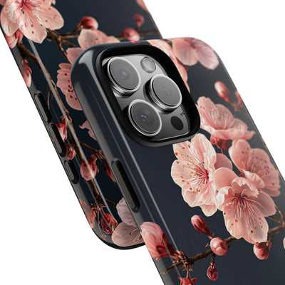 Midnight Sakura Bloom · Tough Phone Case for iPhone · Pink