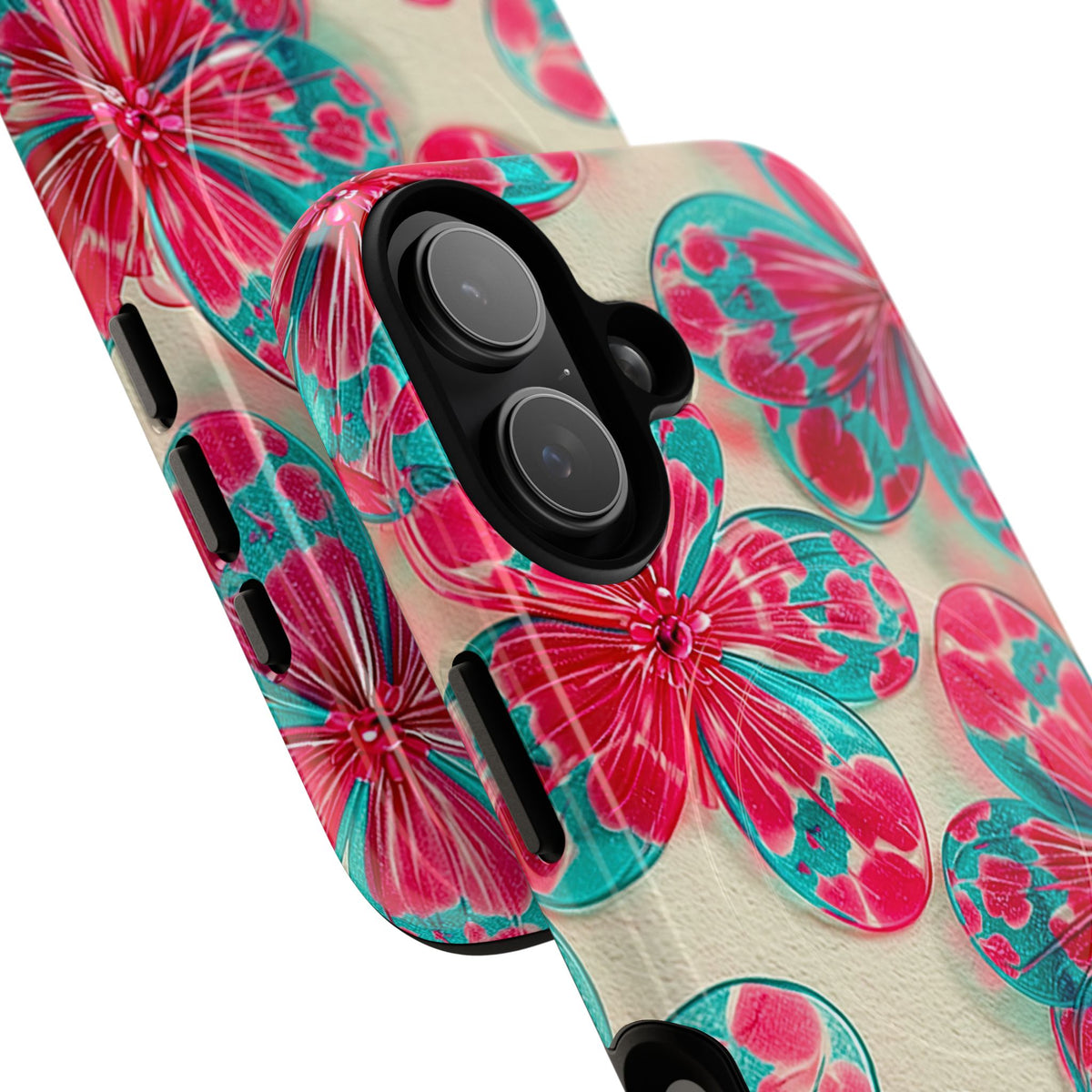 Lucite Jelly Bloom · Tough 2.0 Magnetic Phone Case for iPhone · Pink