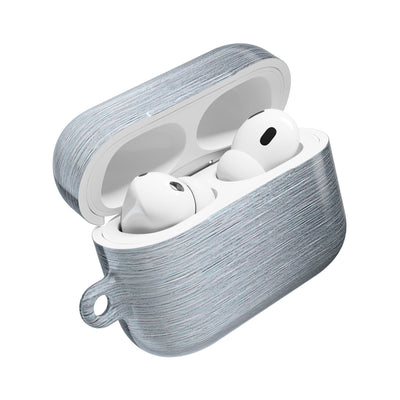 Brushed Aluminum · Hard Case for AirPods & AirPods Pro · Silver
