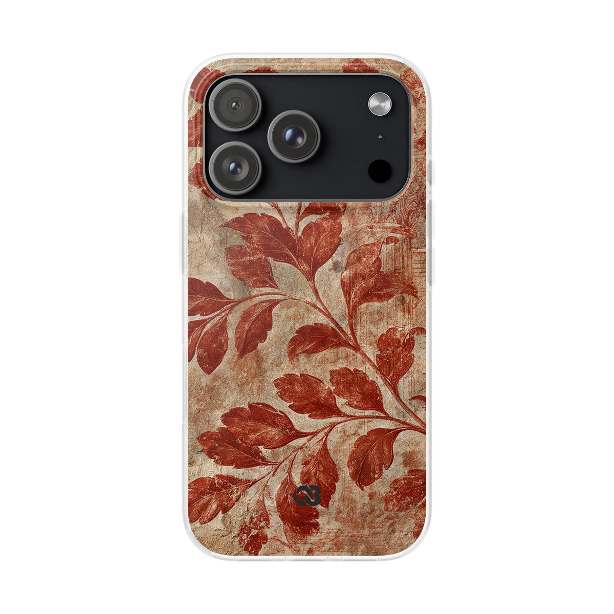 Terracotta Botanical Fresco · Lite Phone Case for iPhone ·  Red
