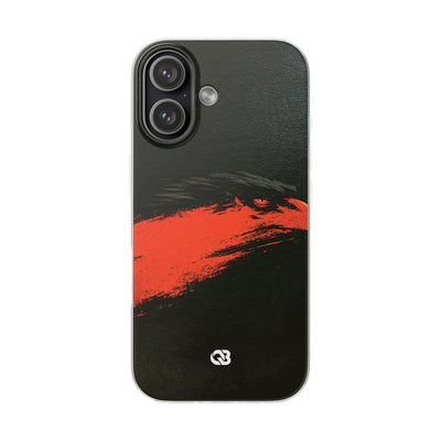 Crimson Raptor Noir · Lite Phone Case for iPhone ·  Black