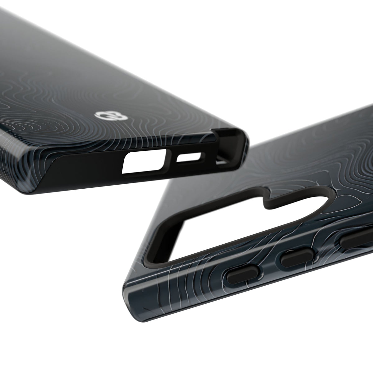 Obsidian Elevation · Tough Phone Case for Samsung · Black