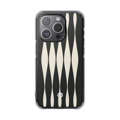 Orbital Resonance · Clear Impact Magnetic Phone Case for iPhone ·  Black