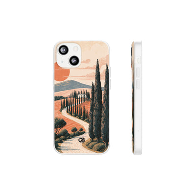 Tuscan Cypress Horizon · Lite Phone Case for iPhone ·  Orange