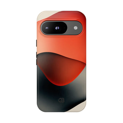 Translucent Crimson Form · Tough Phone Case for Pixel ·  Red