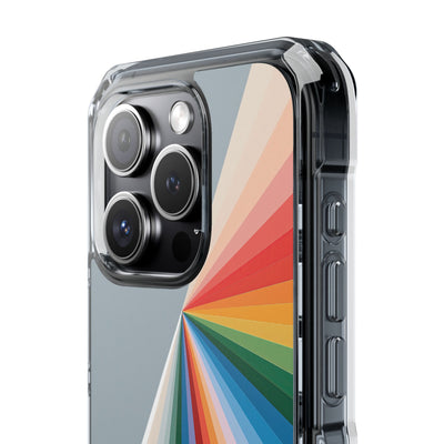 Grey Impact MagSafe Phone Case for iPhone - Slate Prism Burst