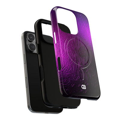 Violet Cyber Circuit · Tough 2.0 Magnetic Phone Case for iPhone · Purple