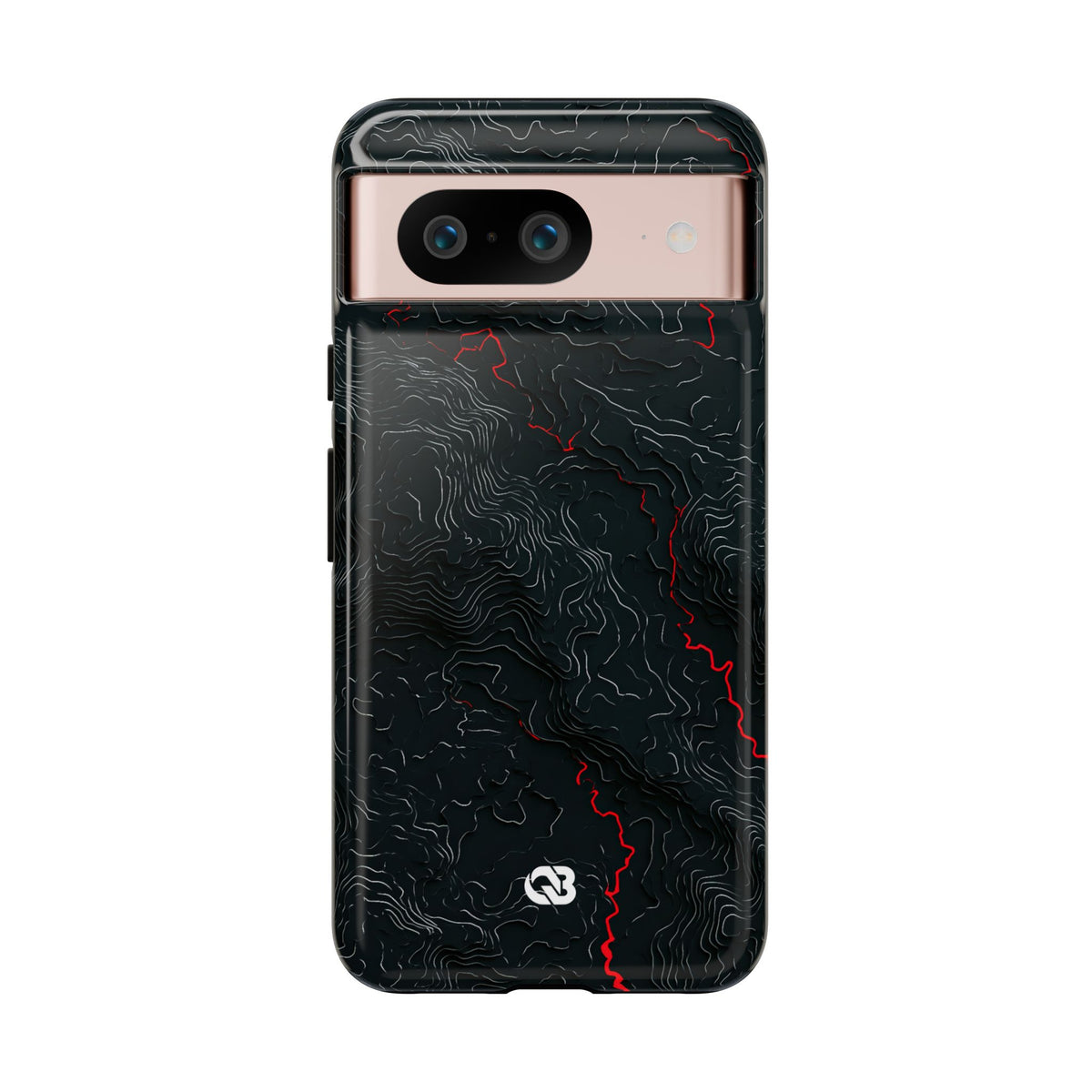 Crimson Rift · Tough Phone Case for Pixel ·  Black