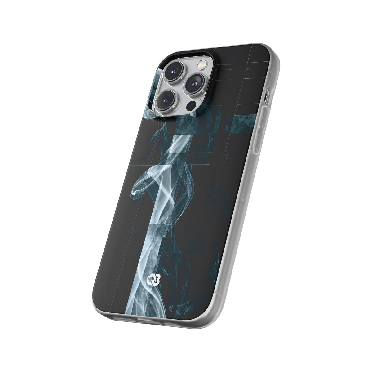 Fractured Smoke · Lite Phone Case for iPhone ·  Black