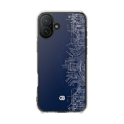 Blue Impact MagSafe Phone Case for iPhone - Cobalt Circuit Logic