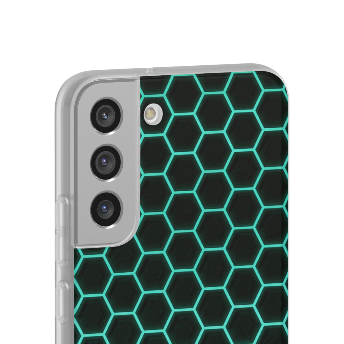 Neon Hex Spectrum · Lite Phone Case for Samsung · Teal