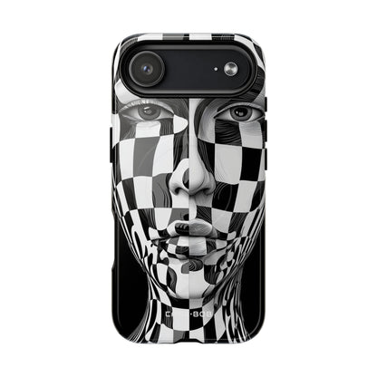 Checkered Face iPhone 17 Air Case - Tough+ - CASE•BOB