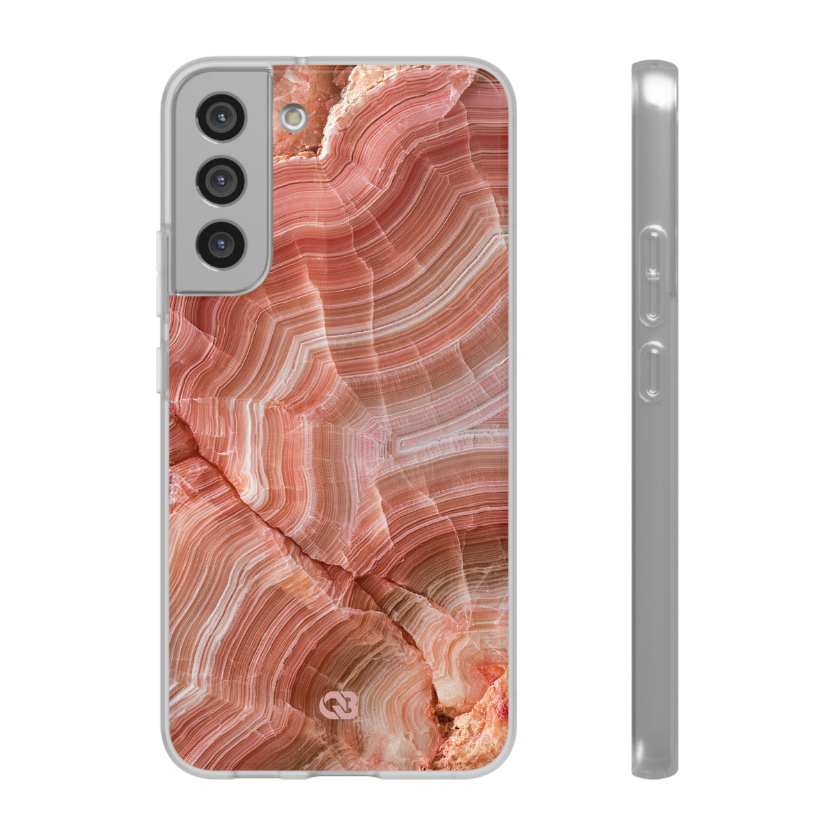 Blushing Rose Strata · Lite Phone Case for Samsung · Pink