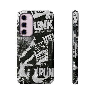 Underground Punk Collage · Tough Phone Case for Samsung · Black