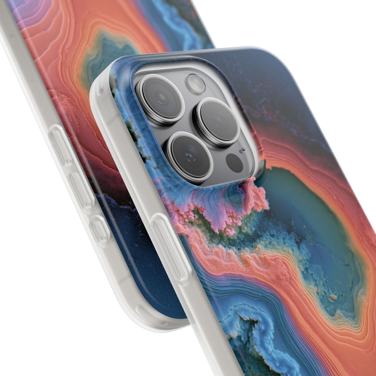 Luminous Resonance · Lite Phone Case for iPhone ·  Blue