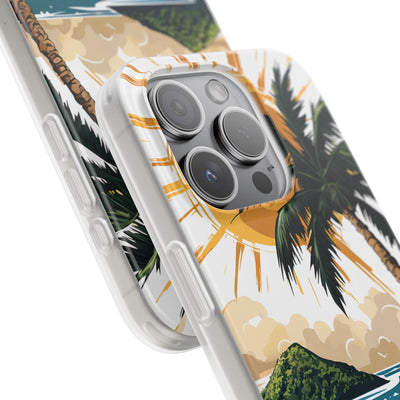 Radiant Coast Solitude · Soft Custodia per iPhone