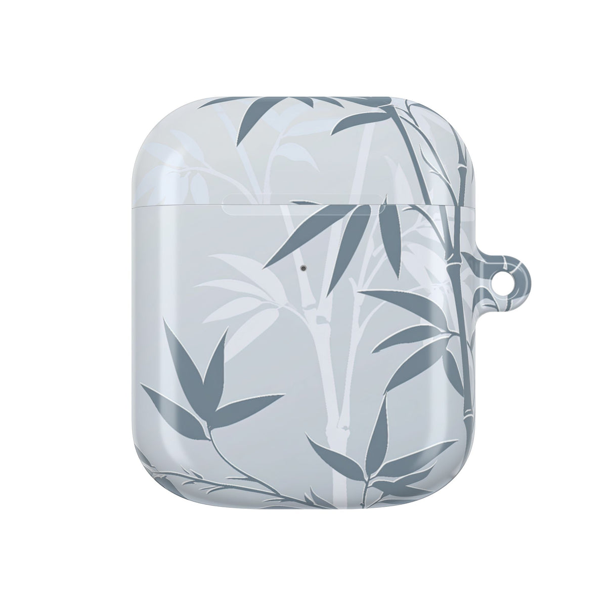 Misty Bamboo Grove · Hard Case for AirPods & AirPods Pro · Blue
