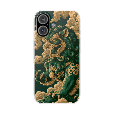 Imperial Guardian Lion · Lite Phone Case for iPhone ·  Green