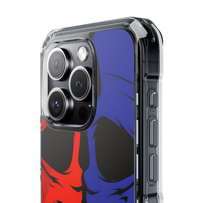 Crimson Cobalt Skulls · Impact Phone Case for iPhone · Magsafe