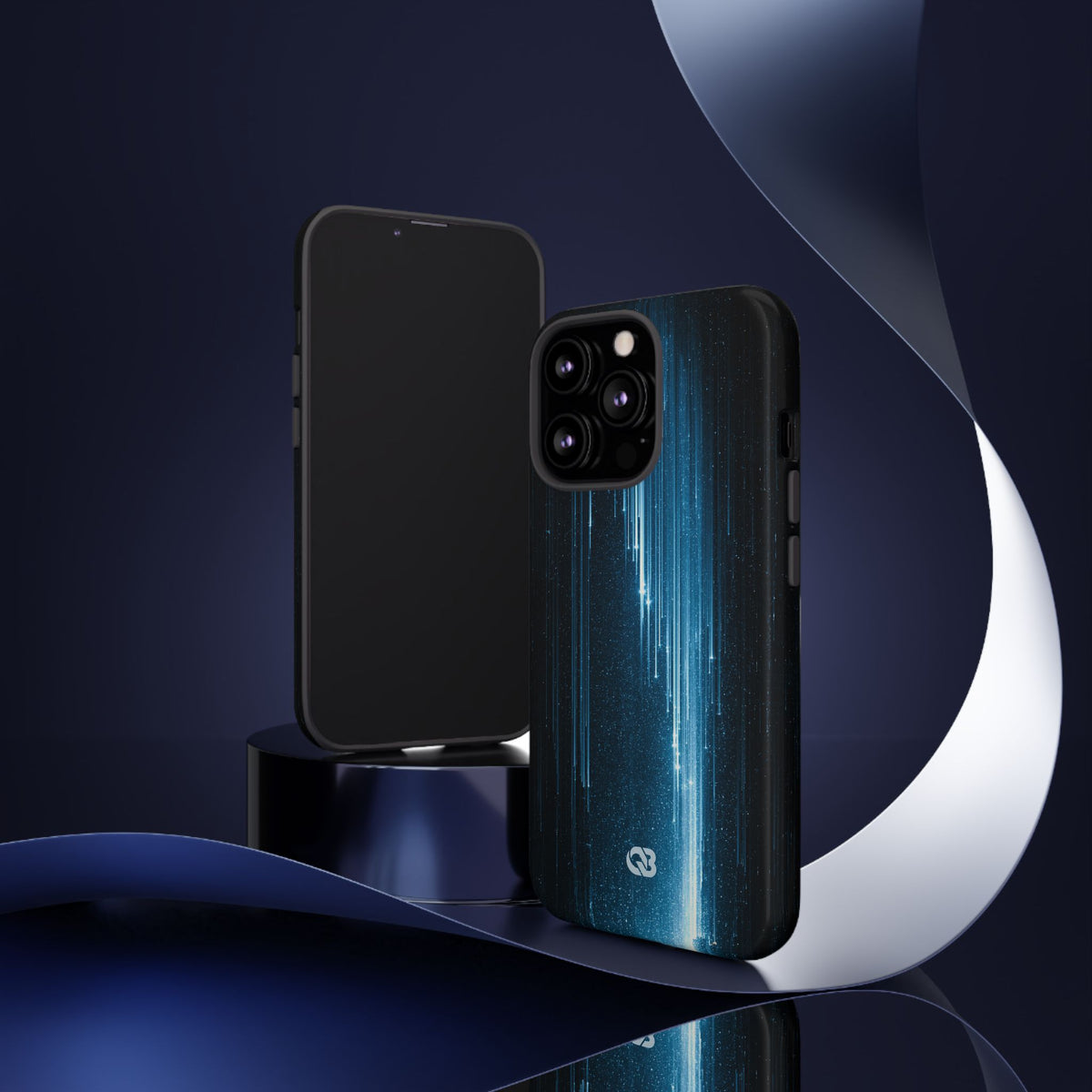 Nocturnal Cascade · Tough Phone Case for iPhone · Black