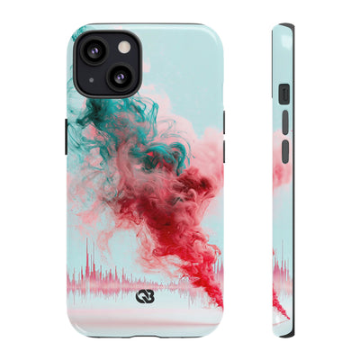 Sonic Bloom · Tough Phone Case for iPhone · Red