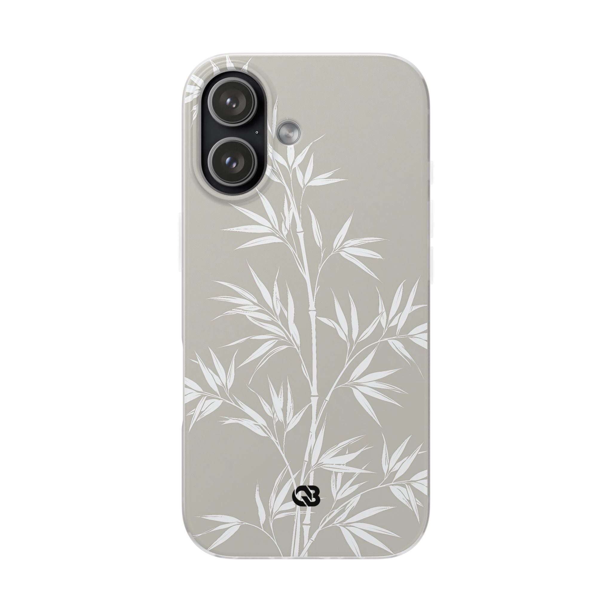 Beige Lite Phone Case for iPhone - Sandstone Bamboo Stalks