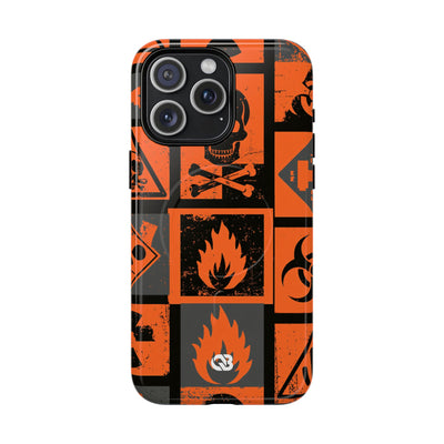 Urban Hazard · Tough 2.0 Magnetic Phone Case for iPhone · Orange