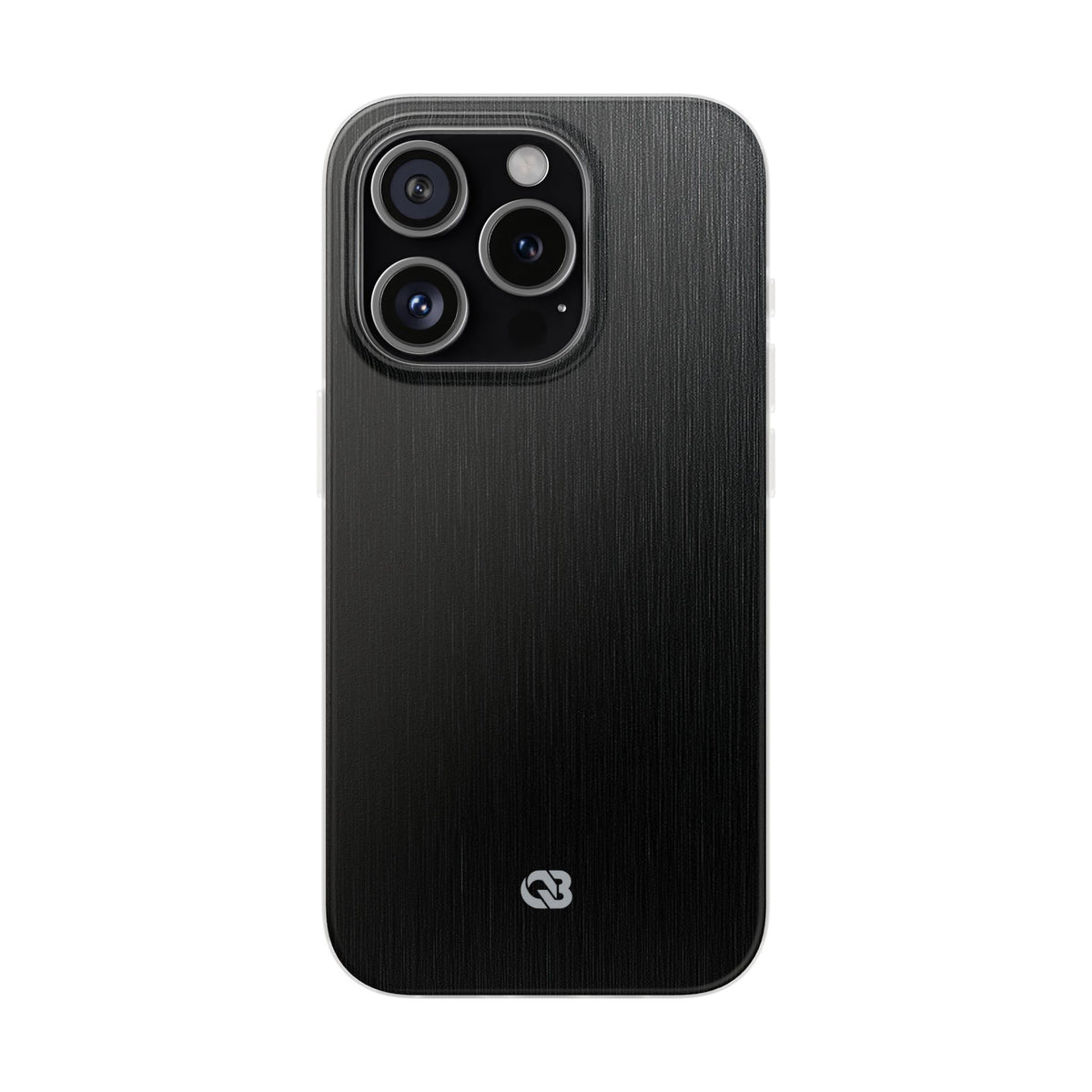 Obsidian Brushed Steel · Lite Phone Case for iPhone ·  Black