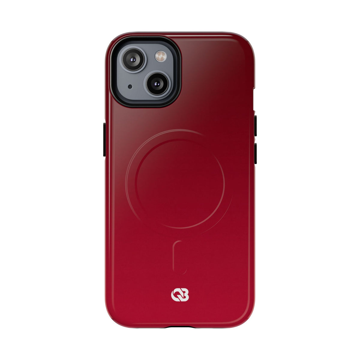 Red Tough 2.0 Magsafe Phone Case for iPhone - Crimson Velvet Fade