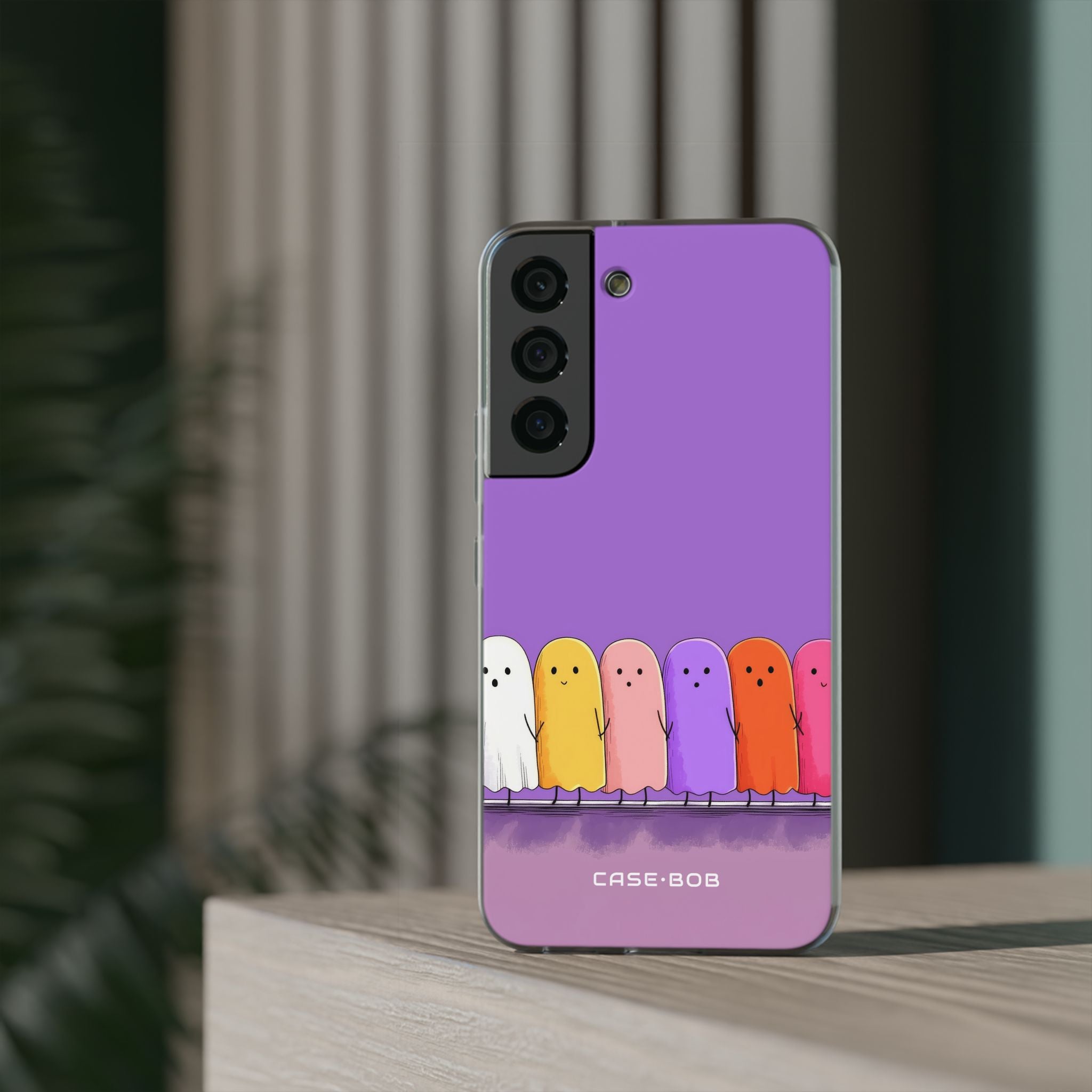 Farverige Spøgelser Samsung S22 - Soft