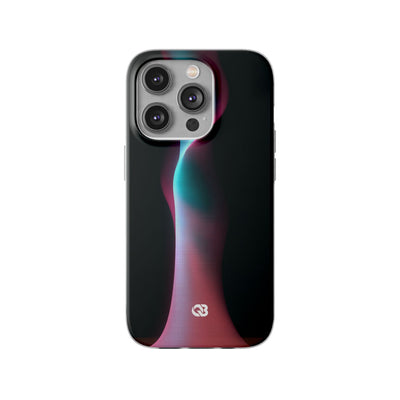 Neon Pixel Flow · Lite Phone Case for iPhone ·  Black