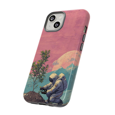Lunar Pastel Bloom · Coque de téléphone Tough pour iPhone