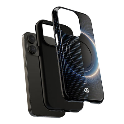 Luminous Meridian · Tough 2.0 Magnetic Phone Case for iPhone · Black