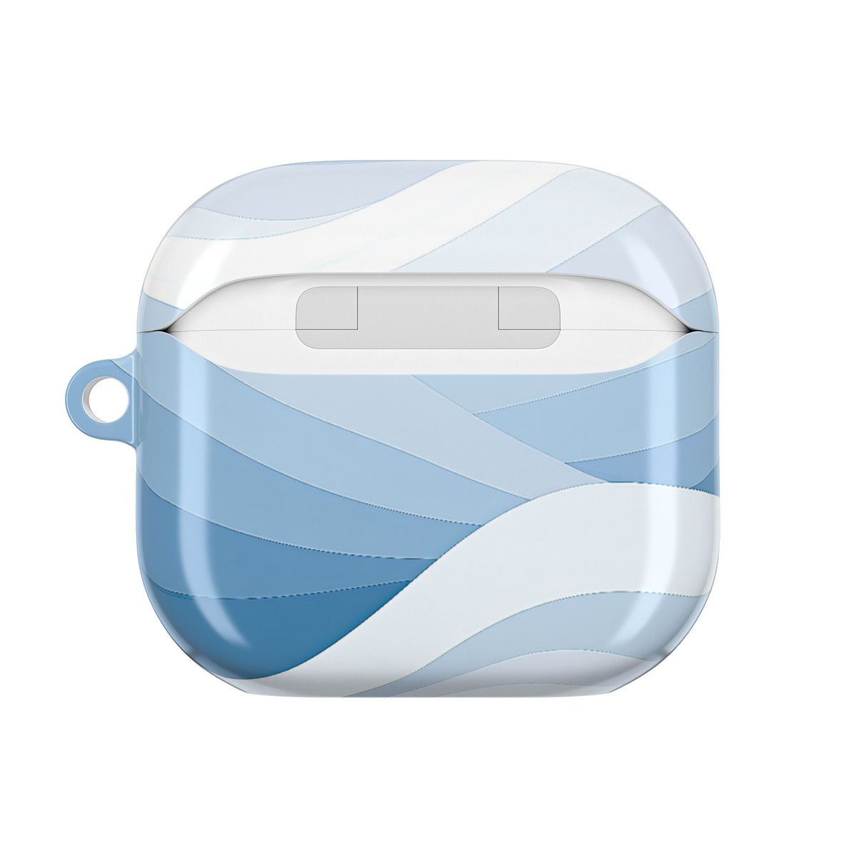 Glacial Contour · Hard Case for AirPods & AirPods Pro · Blue