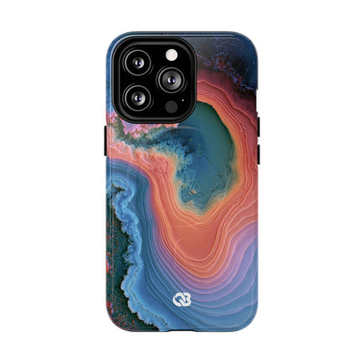 Luminous Resonance · Tough 2.0 Magnetic Phone Case for iPhone · Blue