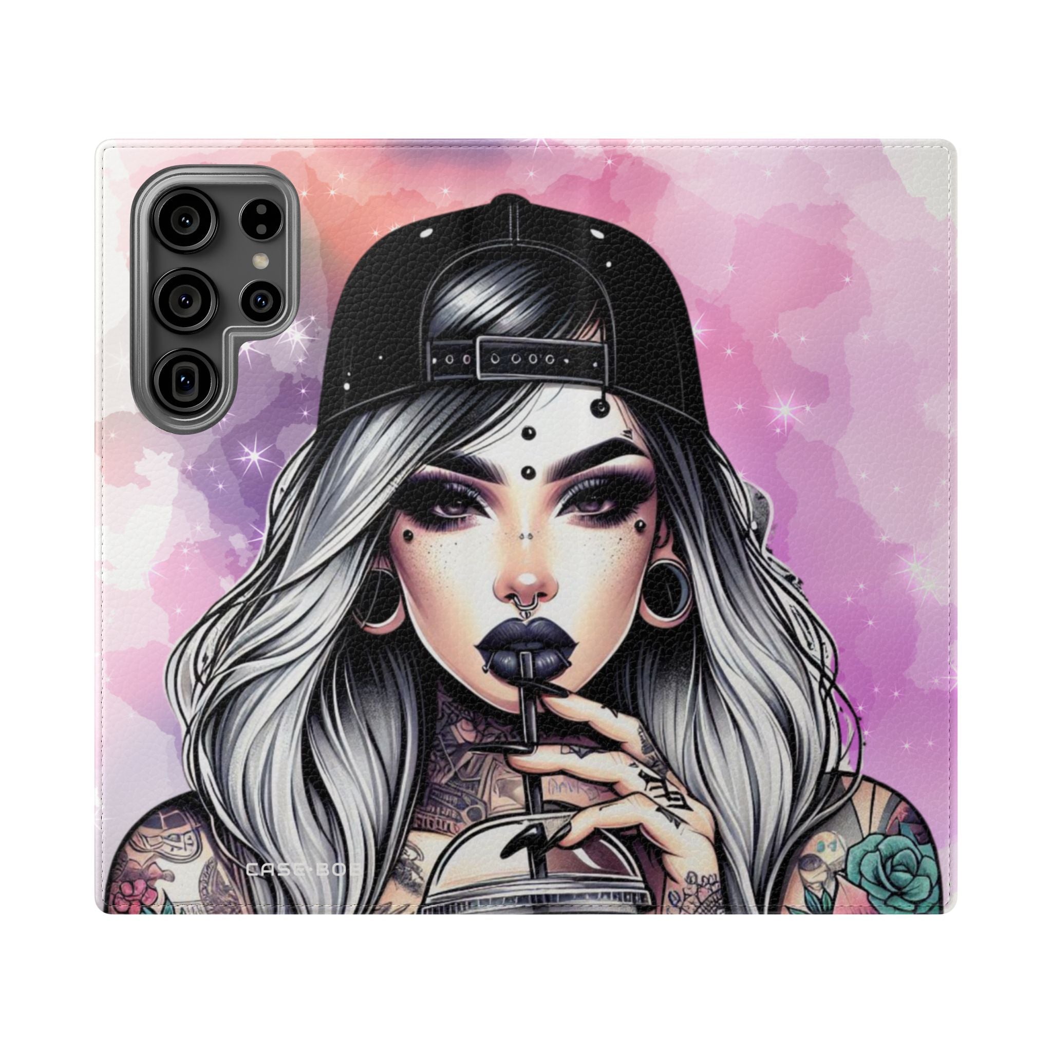 Silver Siren - Samsung S23 Ultra Case - Wallet