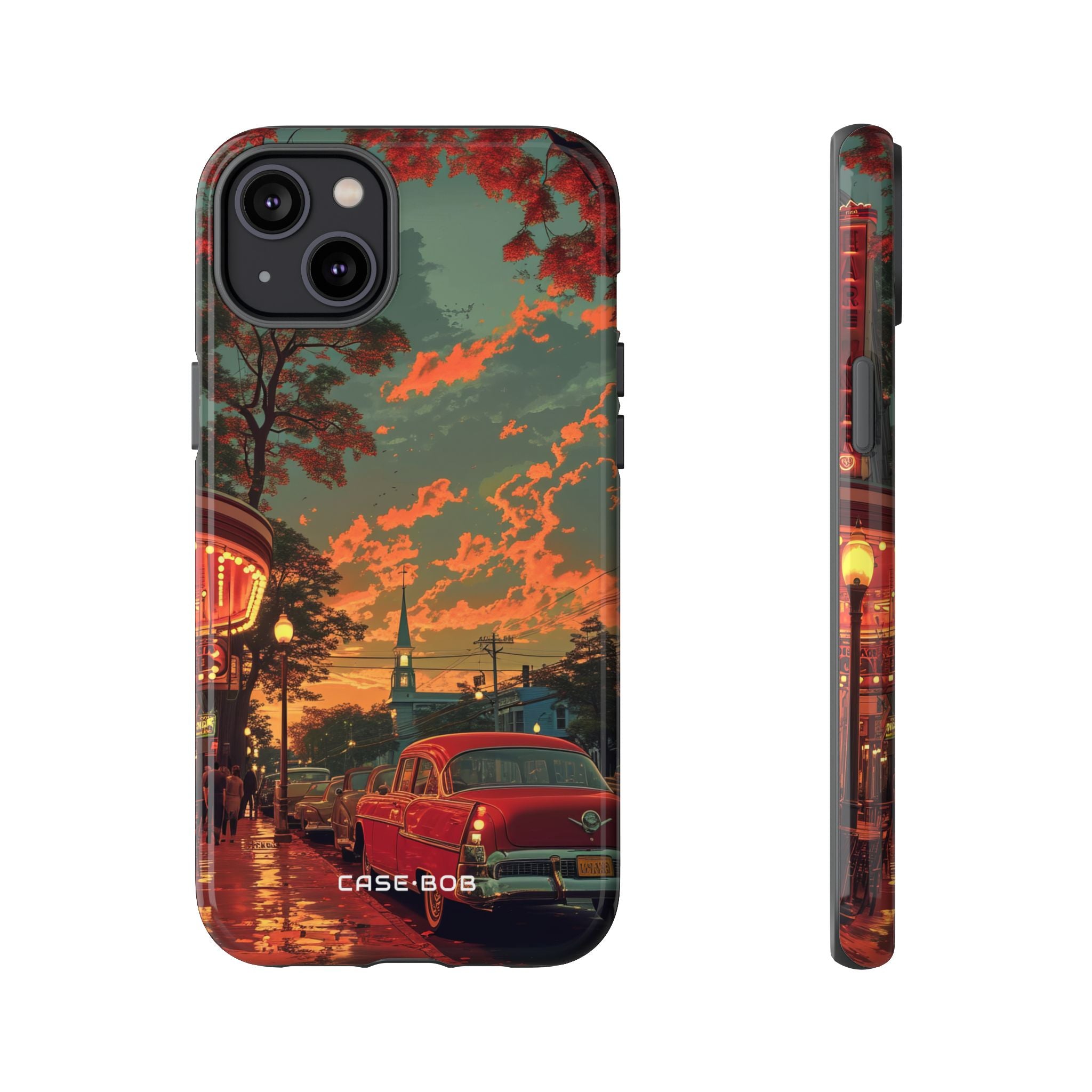 Crimson Classic iPhone 14 Plus Case - Tough