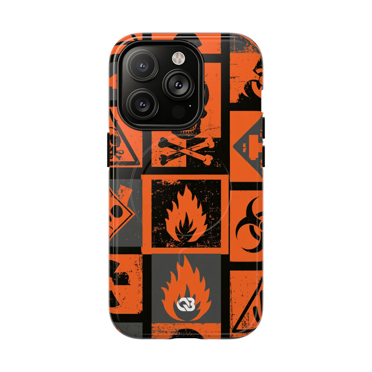 Urban Hazard · Tough 2.0 Magnetic Phone Case for iPhone · Orange