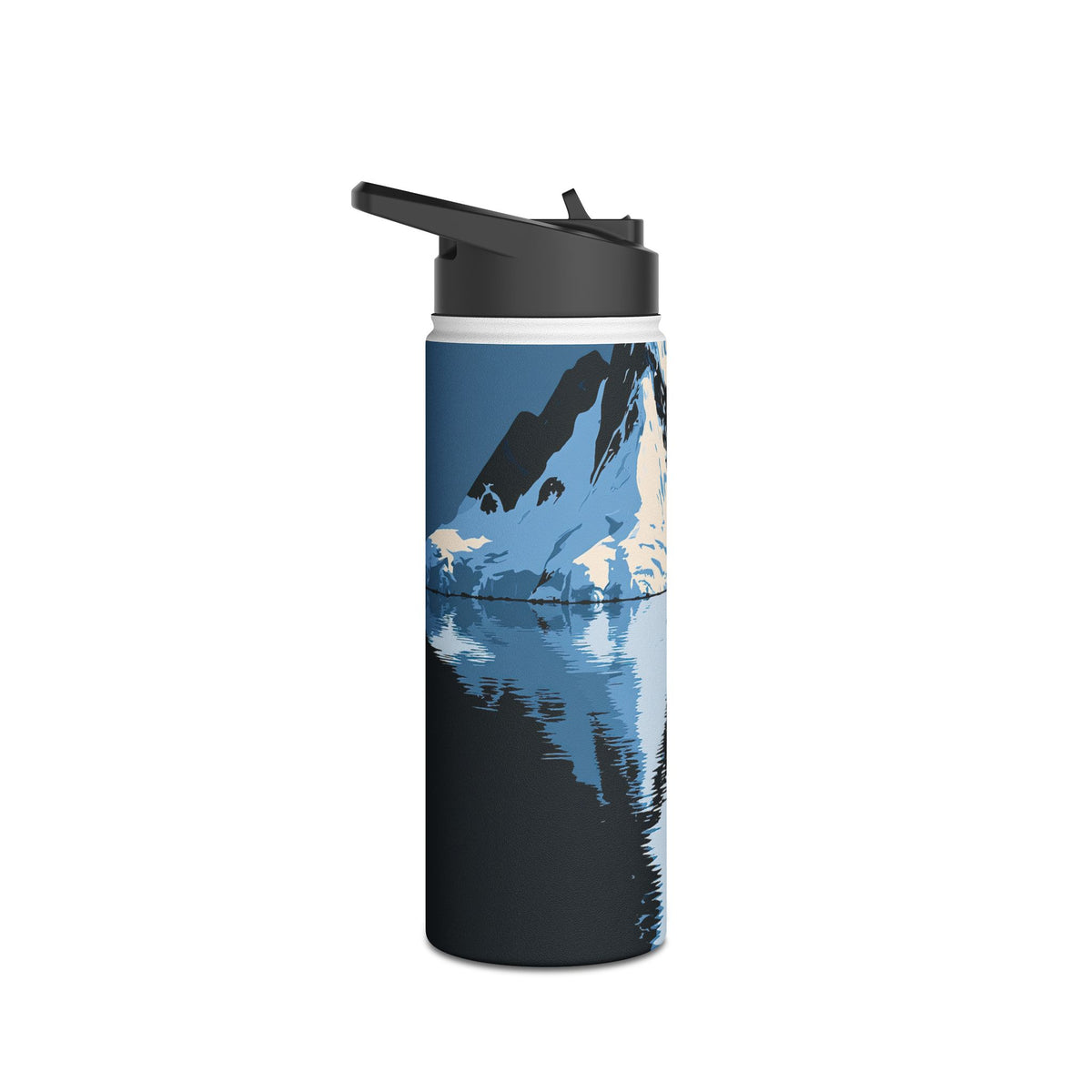 Glacial Horizon · Insulated Water Bottle · Blue