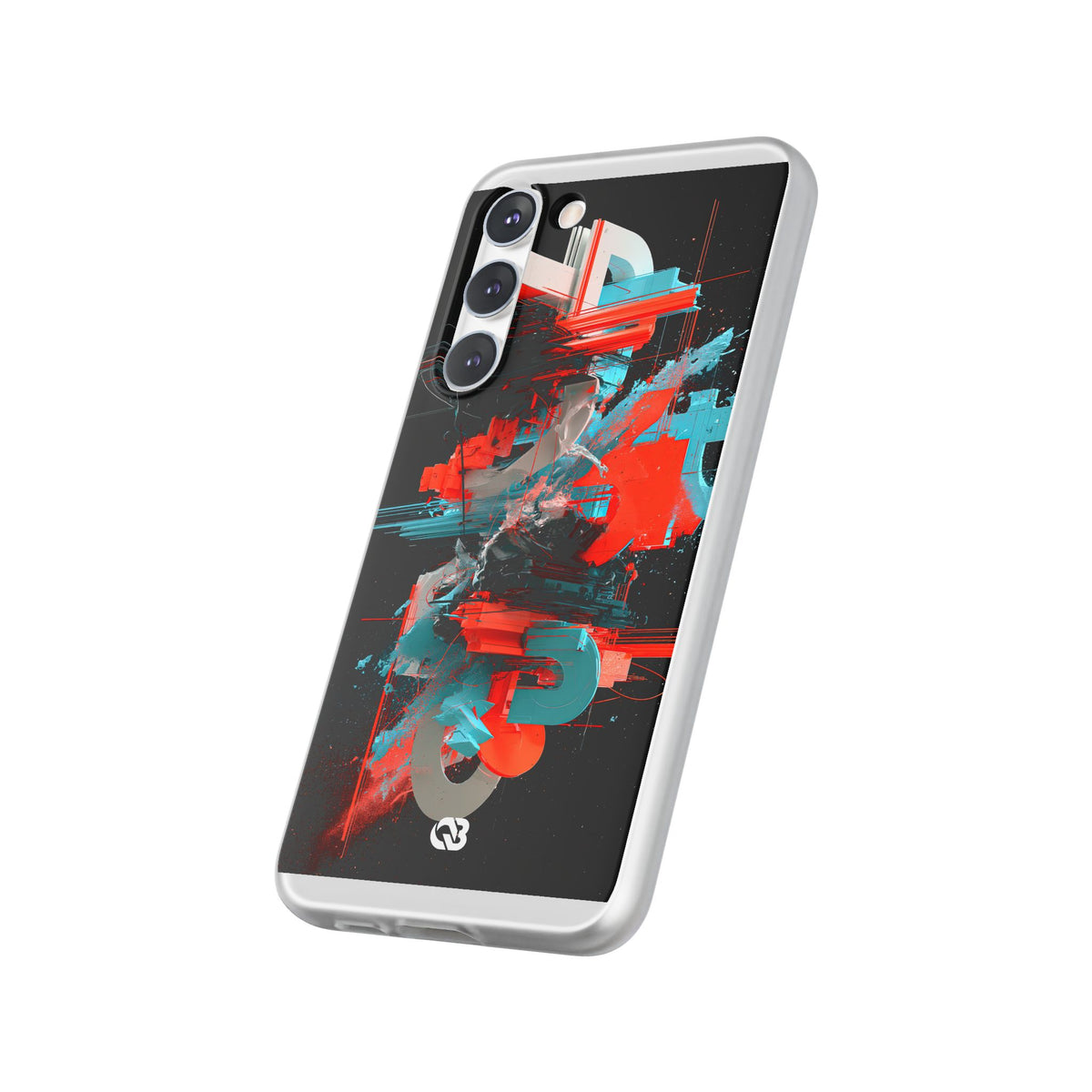 Fragmented Cyber Core · Lite Phone Case for Samsung · Black