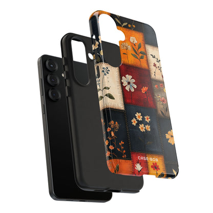 Patchwork Blooms Samsung S25 Plus Case - Tough