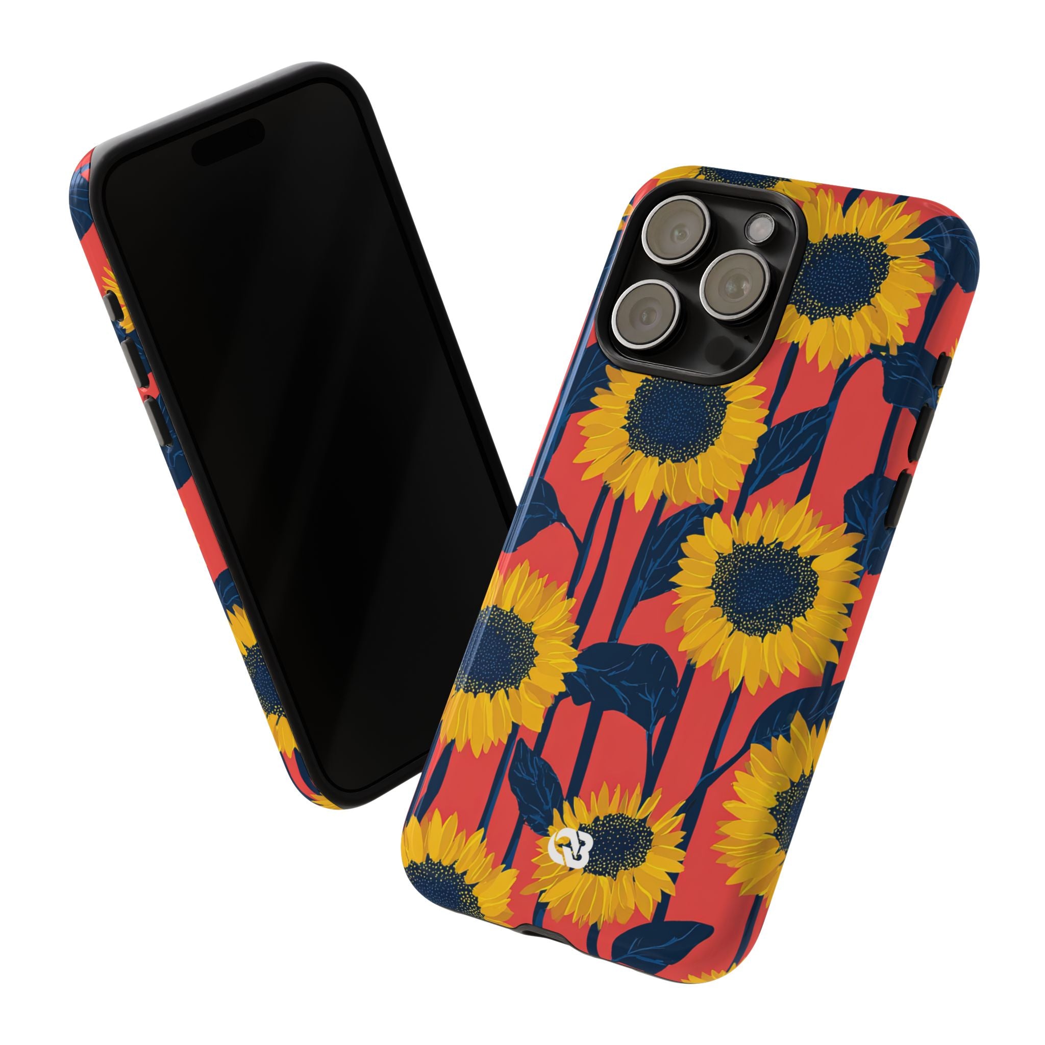Solar Navy Bloom · Tough Phone Case for iPhone