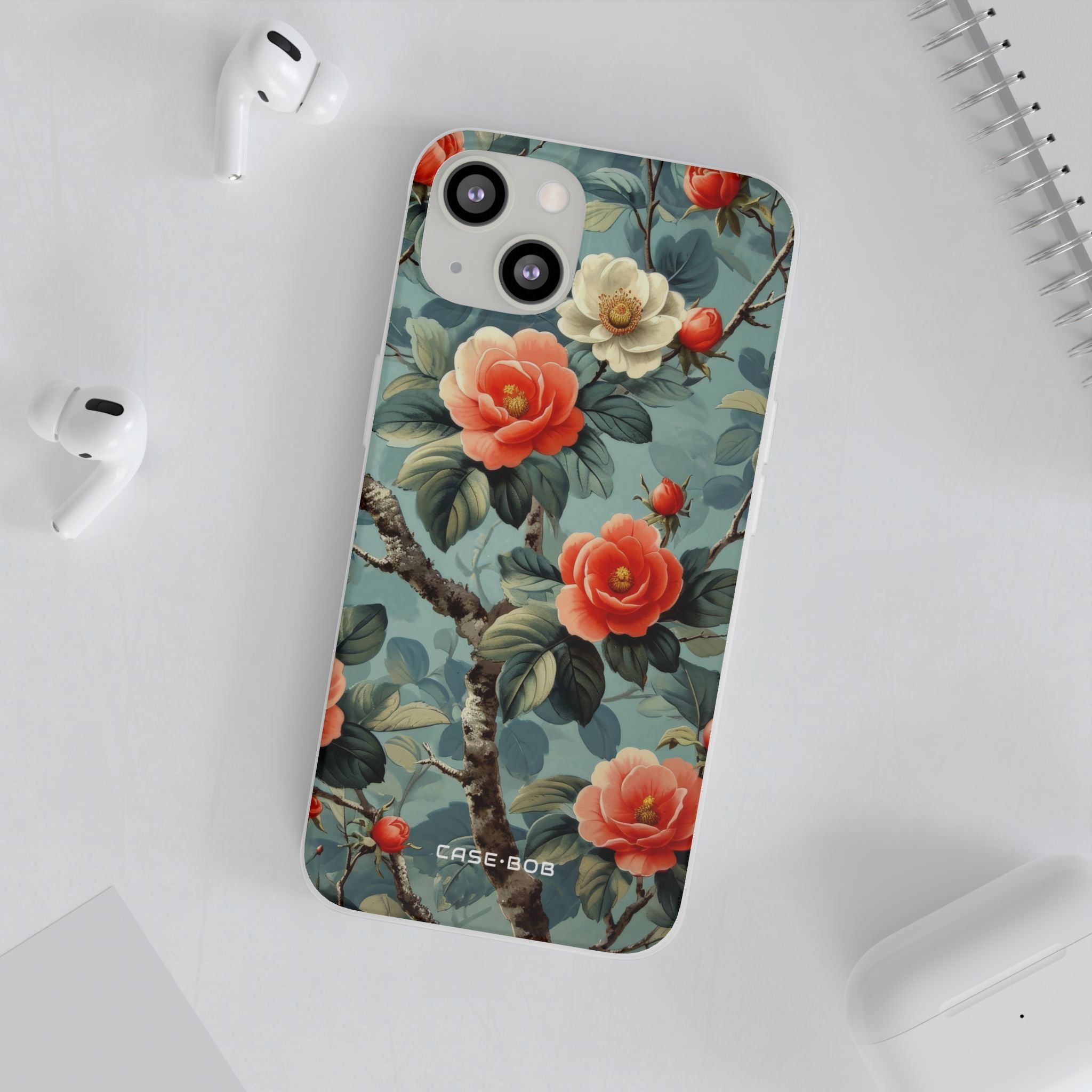 Coral Bloom iPhone 13 - Soft