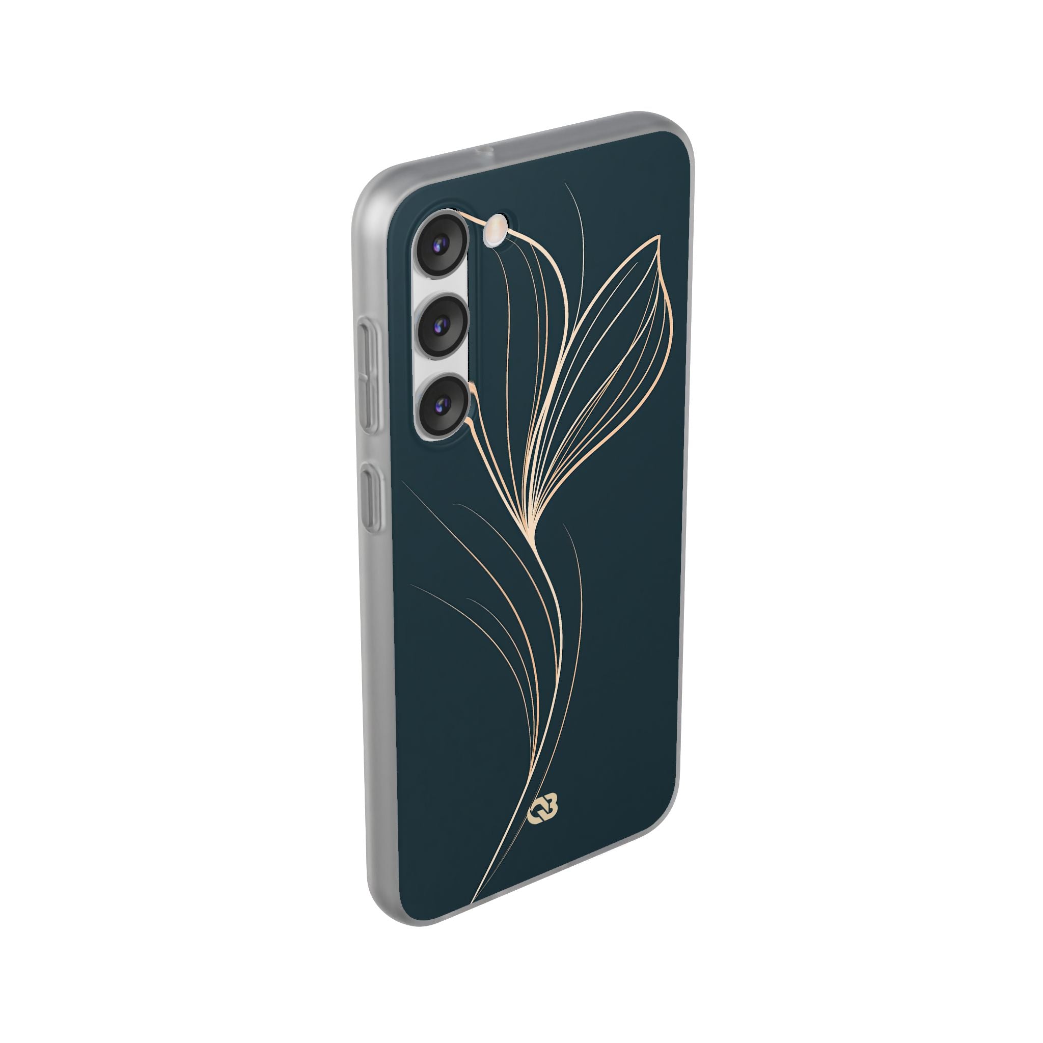 Teal Lite Phone Case for Samsung - Sandstone Silk Flora