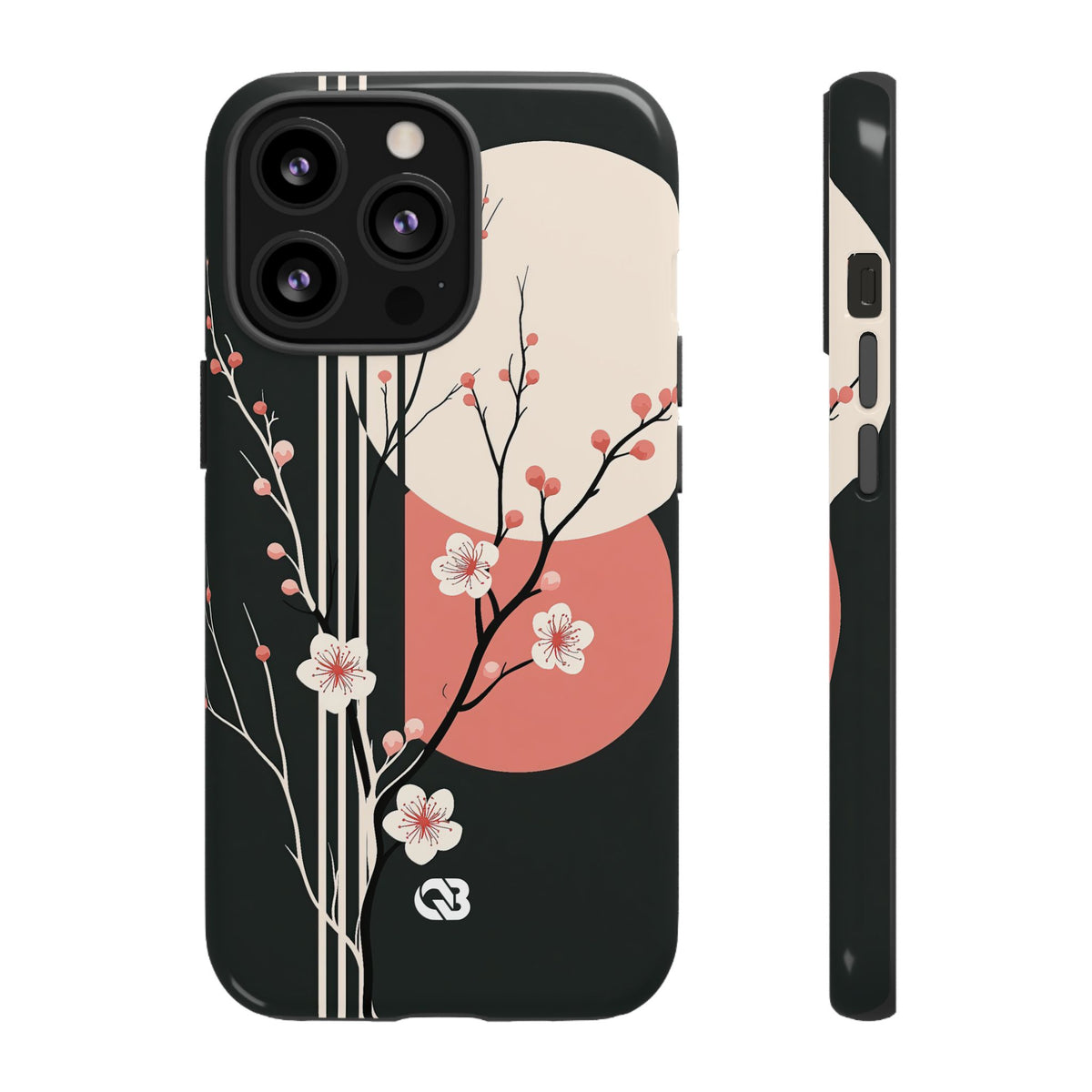 Nocturne Sakura Branch · Tough Phone Case for iPhone · Black