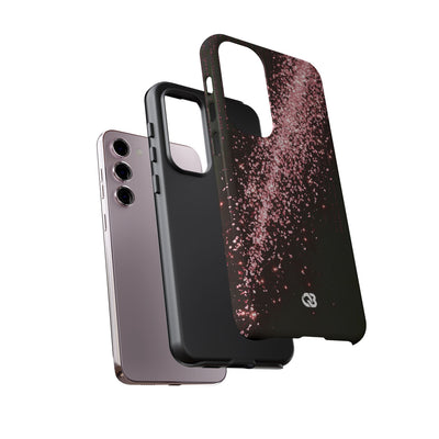 Rose Digital Cascade · Tough Phone Case for Samsung · Pink