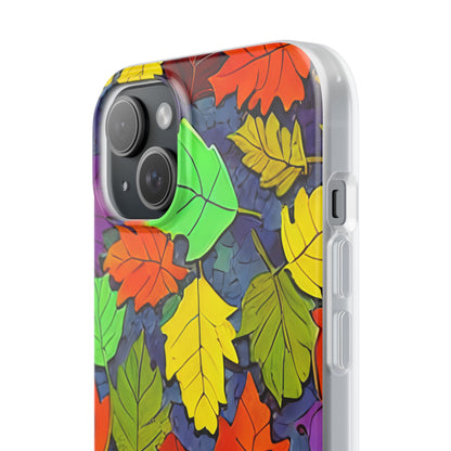 Vivid Leafburst iPhone 15 Plus Case - Soft